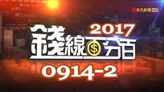 20170914 2錢線百分百(胡睿涵主持)推敲法人策略 外資操作鴻海恐先殺後拉(賴建承 顧奎國 吳嘉隆 錢冠州)