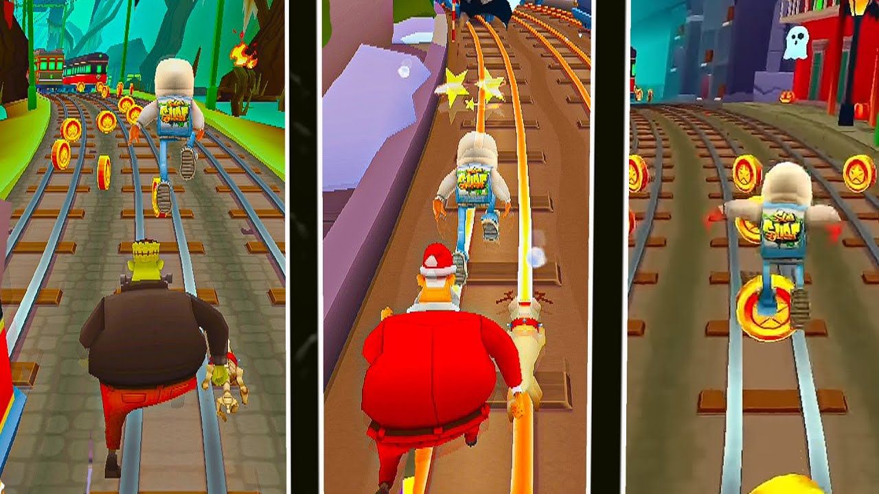 Subway Surfers html5 games com troca de mapas e 0 delay