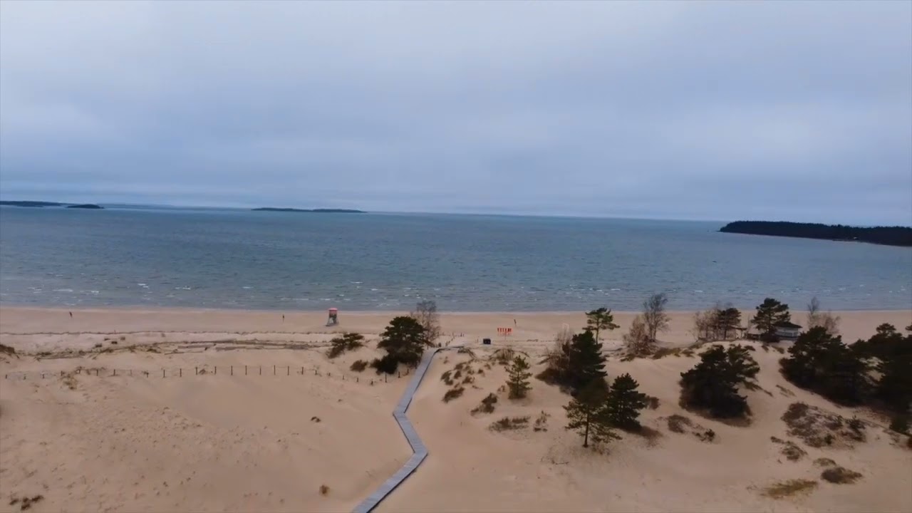 Like a bird in the western Finnish landscape