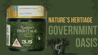 Honest Cannabis Review: Governmint Oasis by Natures Heritage – Quality Could Be Better