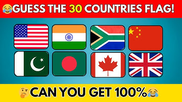 Guess The Country Flag! 🌍 Only 1% Can Get All Correct 🇺🇳 | World Flags Quiz Challenge"