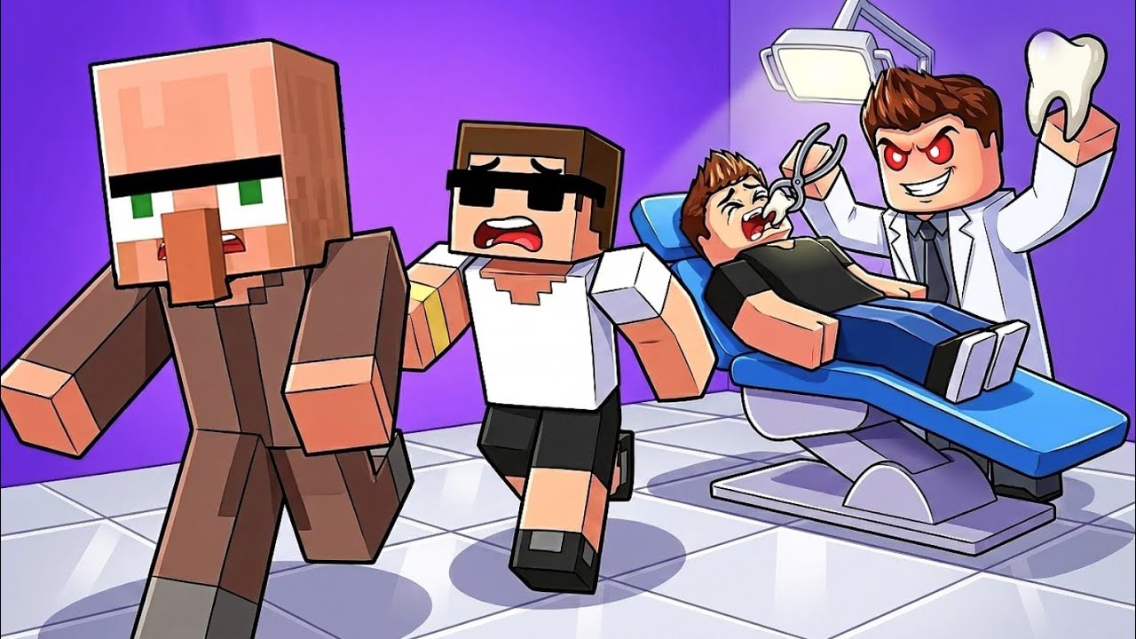 Escape the EVIL DENTIST in Roblox..