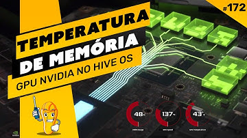 ⛏️🥵 TEMPERATURAS DE MEMÓRIA DAS GPUS NVIDIA NO HIVE OS - SAIBA COMO FAZER