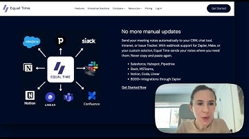 How to Sync Equal Time Meeting Notes with Salesforce and HubSpot via Zapier