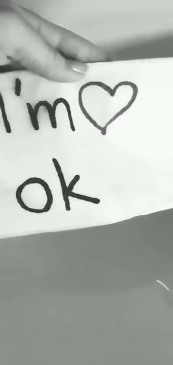I'M OK. story WA galau