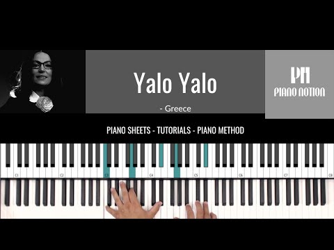Yalo Yalo  (Easy Piano) - Nana Mouskouri
