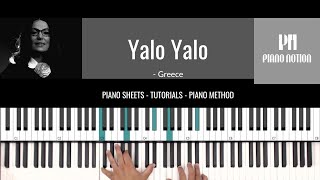 Yalo Yalo  (Easy Piano) - Nana Mouskouri