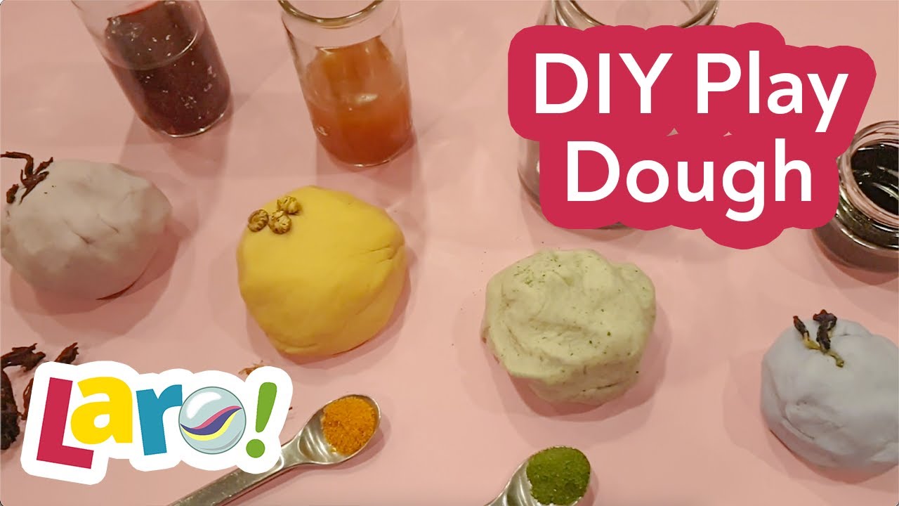 Laro Kids - DIY Kid Safe Play Dough with Natural Dyes