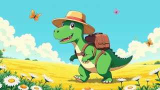 Cute Dino Adventure Walk 🦋 Soft Lofi Beats for Study & Chill ☀️ Lofi Hip Hop for Relaxation screenshot 4
