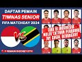 MULAI LATIHAN PERDANA! Daftar Pemain Timnas Indonesia Senior vs Tanzania di FIFA MATCHDAY 2024