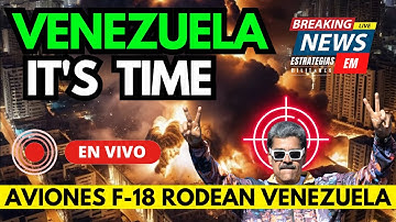 🚨 NOTICIAS VENEZUELA AVIONES F-18 RODEAN VENEZUELA MADURO PÁNICO TOTAL