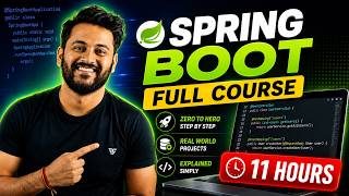 Master Spring Boot In one Video 🔥 Java Development For Beginners | Masterclass (Hindi)