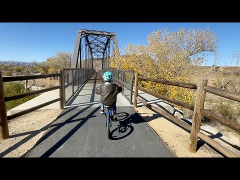 Connor Rides His Bike Over The Lost Boys Bridge 80's Movie Filming Location!