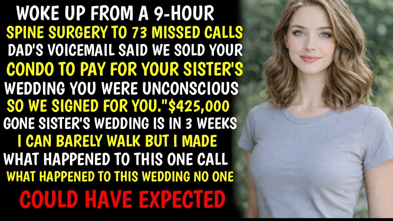 My Parents Sold My $425K Condo While I Was In Surgery Didn't Know I Owned An Other House