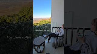 ☕ TRUTH ☕ Must be the gorgeous views & no responsibilities. Share w/ someone you want to sip with.