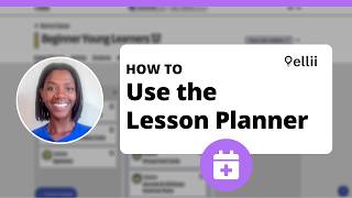 How to Use the Lesson Planner