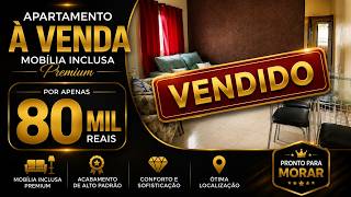 Apartamento com mobília na praia repasse de financiamento R$ 80 mil de entrada e assume as parcelas!