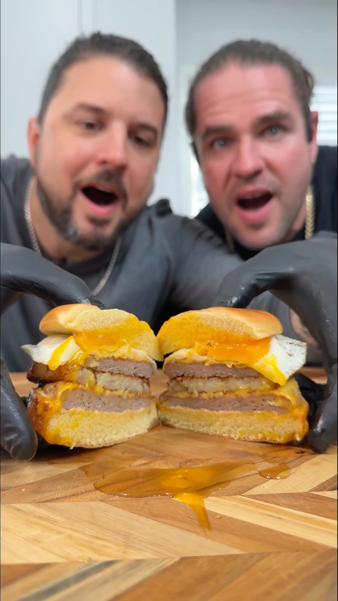 Breakfast smash burger ? w/ @614Lyfe #shorts