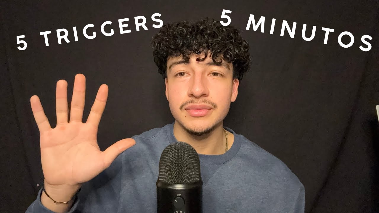 ASMR Duerme Con 5 Triggers En 5 Minutos - YouTube