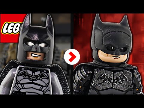 Fixing LEGO The Batman (2022) Official Minifig vs. Custom 