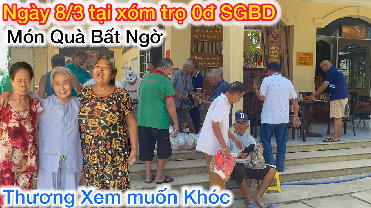 Ngày 8/3 Mang Niềm Vui Bất Ngờ Cho Các Cụ Già Neo Đơn Trong Xóm Trọ 0đ Sài Gòn Bao Dung 