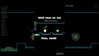 Nock Em full coin 100% Full in 👇 #geometrydash #subzero #media