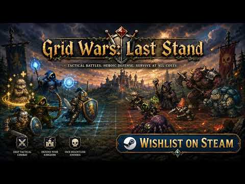 Grid Wars: Last Stand - Tactical Auto-Battler Gameplay Trailer
