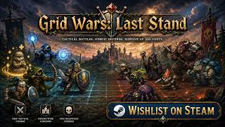 Grid Wars: Last Stand - Tactical Auto-Battler Gameplay Trailer Wealth