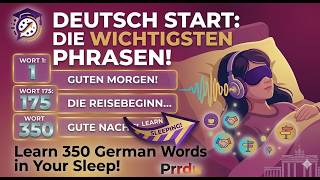Learn German While Sleeping 😴 | 350 Essential German Words 🇩🇪
