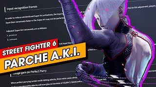 CAMBIOS AL INPUT BUFFER, A PERSONAJES Y ARREGLO DE ERRORES | STREET FIGHTER 6 NOTAS DEL PARCHE