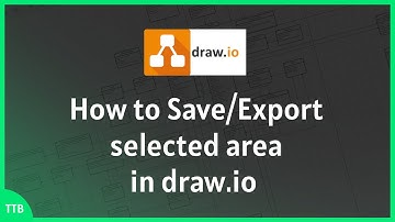 How to SaveExport selected area in draw.io
