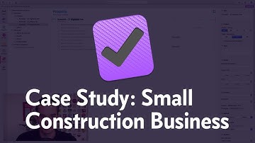 Case Study: Managing a Small Construction Business with OmniFocus