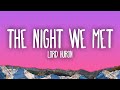 Lord Huron - The Night We Met