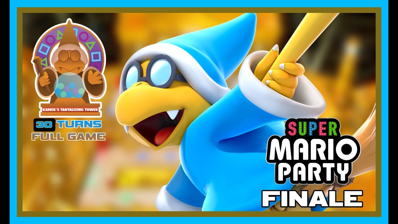 Super Mario Party (FINALE) - Kamek's Tantalizing Tower (30 Turns) - Skyscraper Party #marioparty