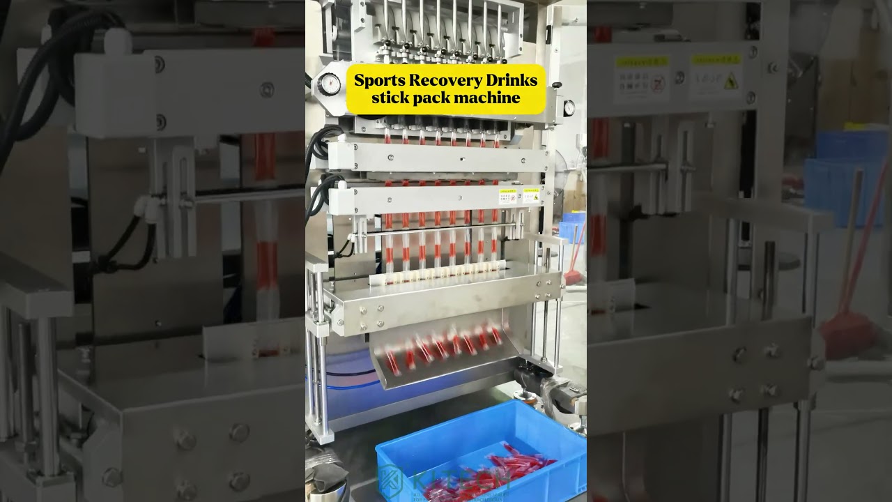 High-Speed Stick Pack Machine for Sports Drinks | 300 Packs/Min | Zero-Leak Filling