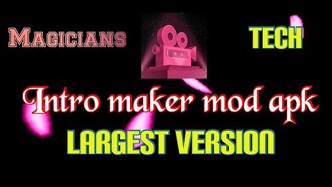 Intro maker mod apk download link 🔗 full tutorial #intro_maker #premiumapk