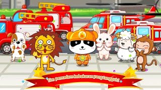 Pemadam Kebakaran Panda Kiki | Babybus Pemadam Kebakaran | Babybus Indonesia screenshot 4