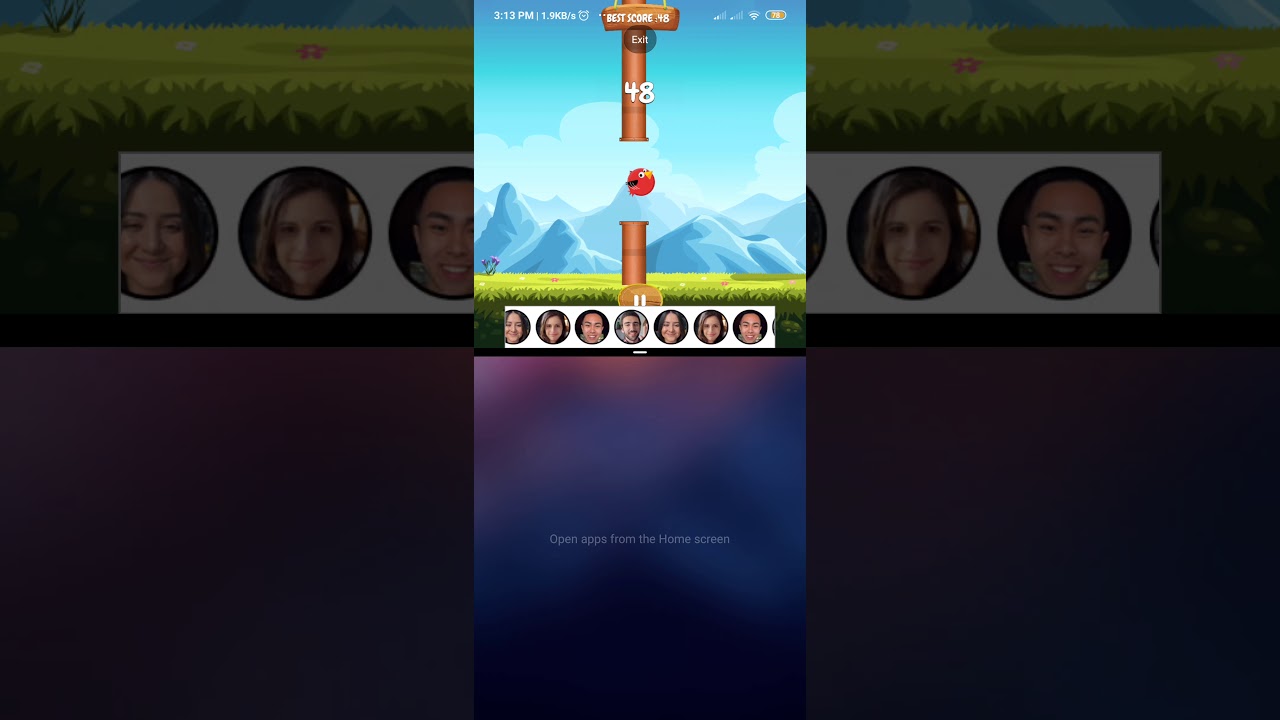 how to do trick in flap up game in MX PLAYER