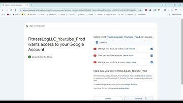 YouTube Data API OAuth Verification Demo - FitnessLogLLC_Youtube_Prod APP