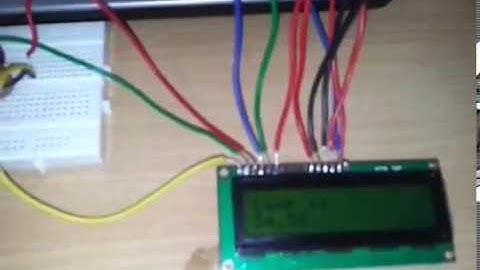 Demo - using arduino and temperature sensor to measure temperature