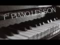 First Piano Lesson Play Bach Prelude in C Major
