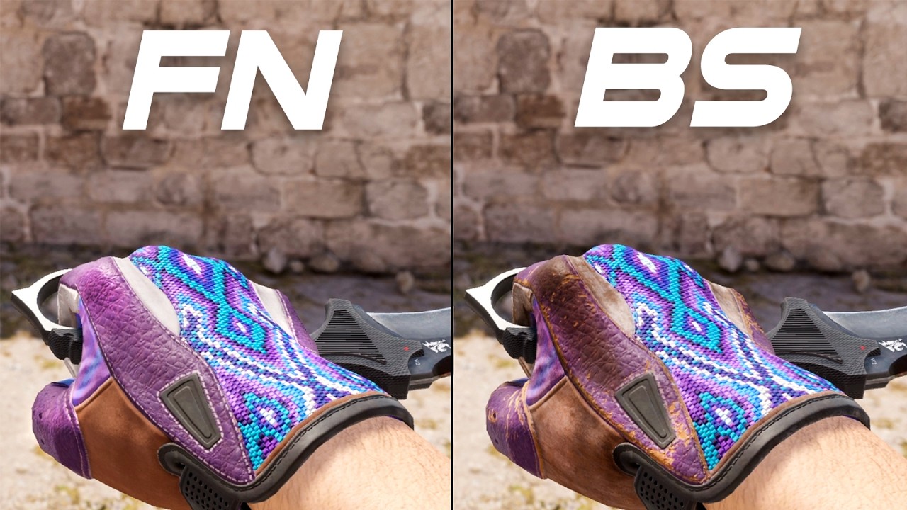 CS2 Dead Hand Gloves | Violet Beadwork - Float Comparison - YouTube