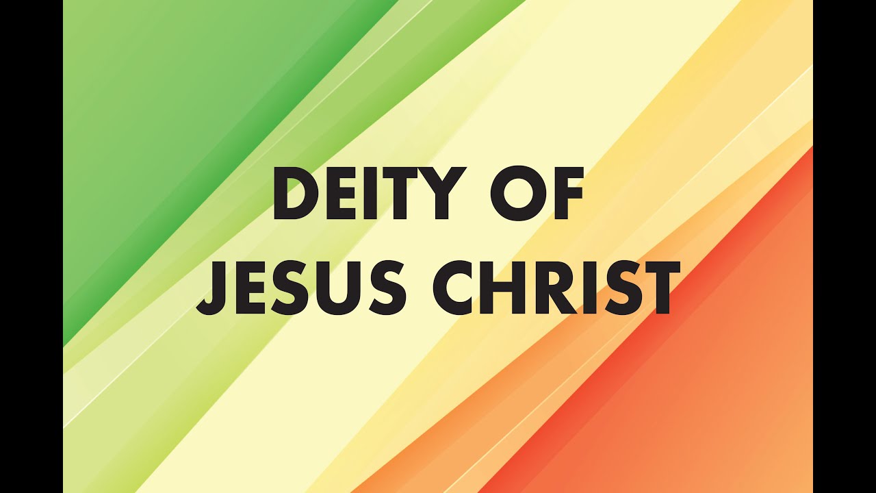 Deity  of Jesus Christ - Tagalog