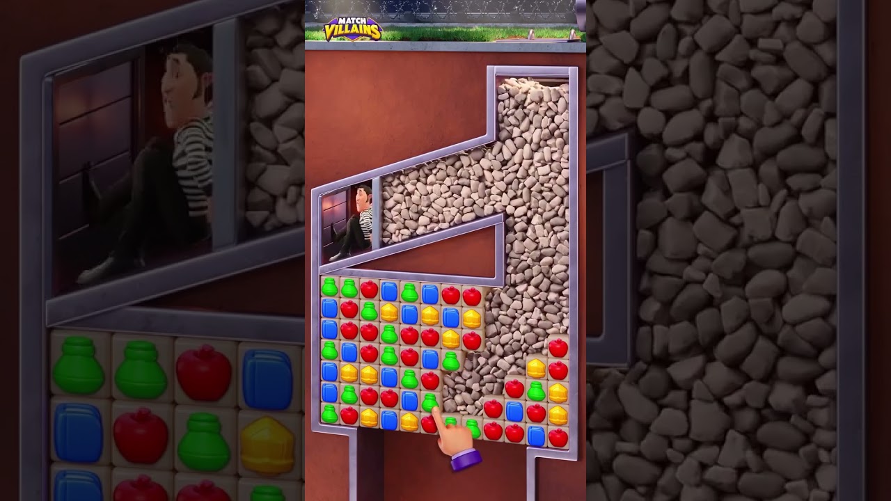 Top Puzzle Games: Match Villains #matchvillains #toppuzzlegames