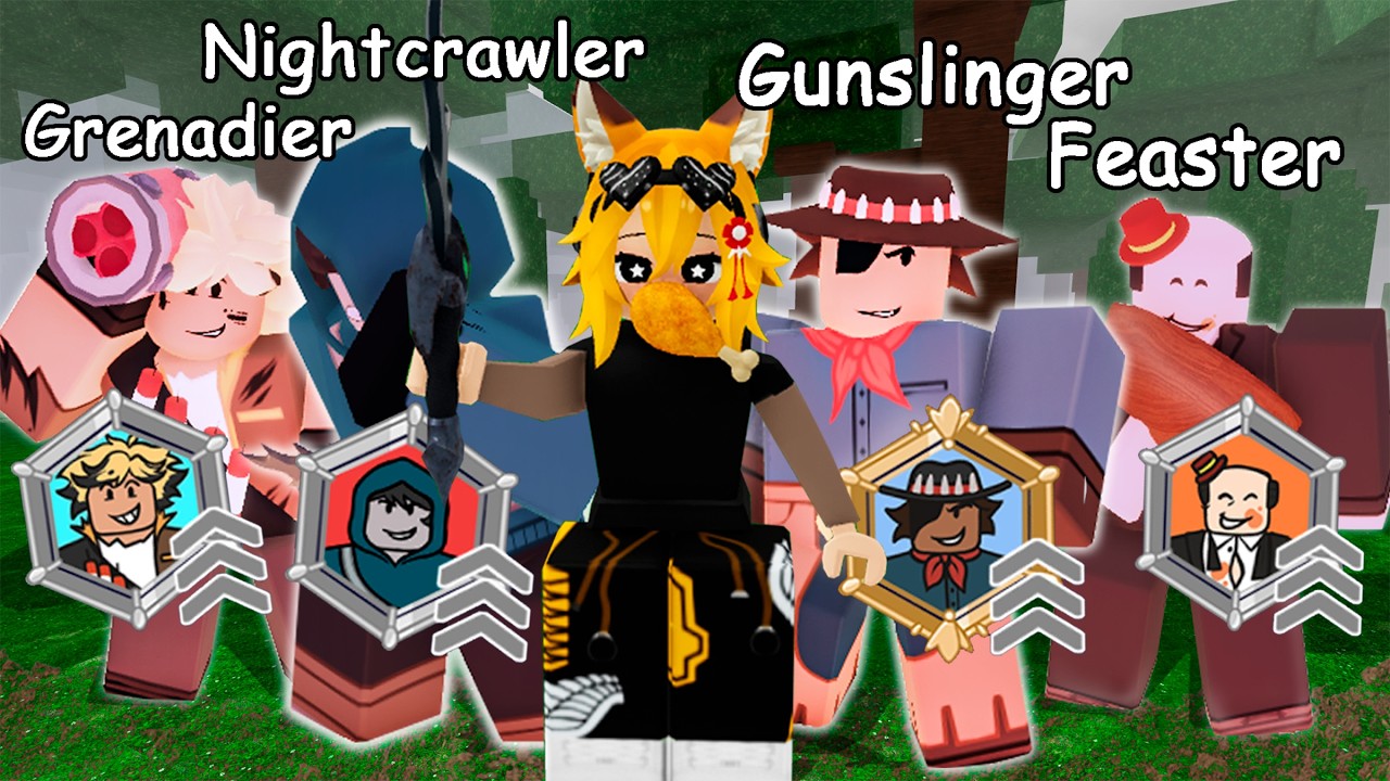 🚨 DESBLOQUEEI e TESTEI TODAS as NOVAS CLASSES do 99 Noites!