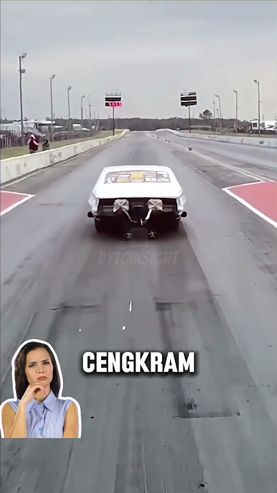 The reason why drag tracks are made super sticky 🤔 #shorts