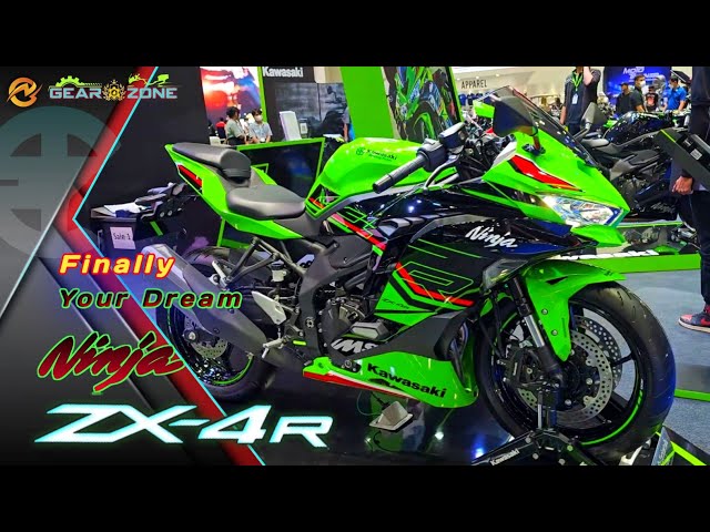 2023 Real Kawasaki ZX4R Released with Premium Features and Specs