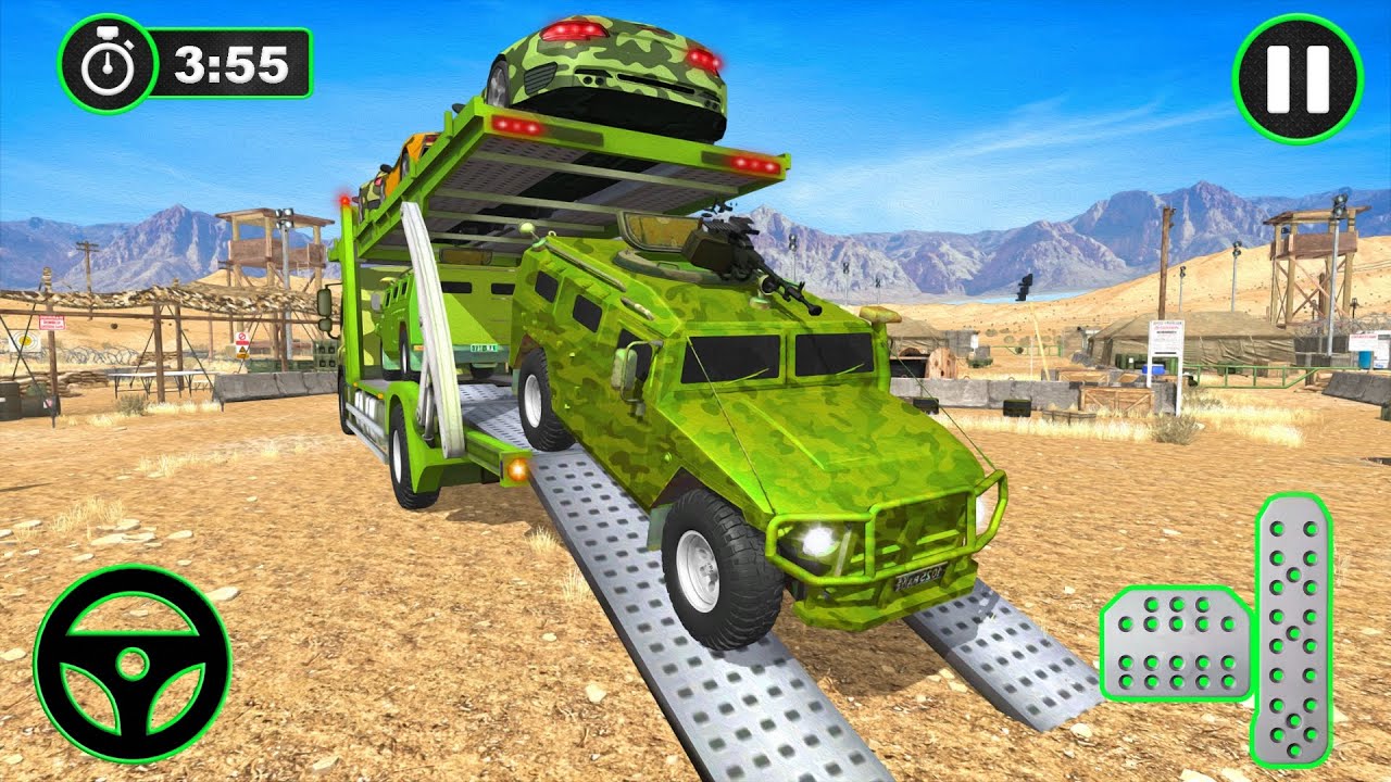 Army Vehicles Transport Simulator - Ship Simulator | Android Gameplay
