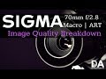 Sigma 70mm F2.8 Macro | ART: Image Quality Breakdown | 4K