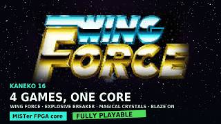 Kaneko16 MiSTer core: Explosive Breaker — first playable